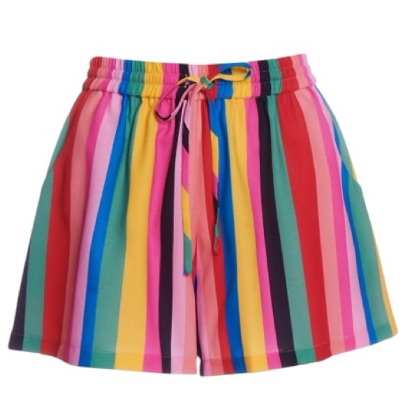 CROSBY by MOLLIE BURCH Vibrant Boardwalk Sara Short size M - Picture 1 of 11